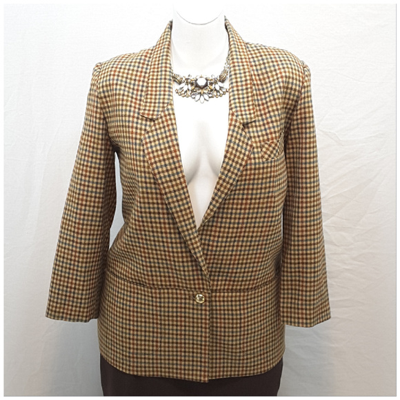 Ming Yea Fashion Jackets & Blazers - *PLUS* MING YEA, Autumn Colors Blazer, Size 18
